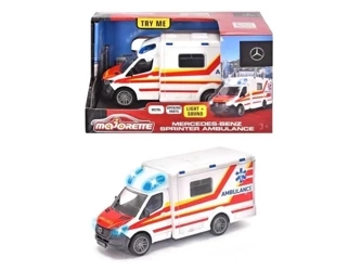 Majorette ambulans Mercedes-Benz 12,5cm