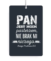 Zawieszka zapachowa - Pan jest moim pasterzem - Szaron