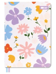 Notes A5/80K kratka Bloom pastel HAPPY COLOR - GDD