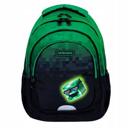 Plecak 3-komorowy Astrabag Pixel Hero - ASTRA art-pap