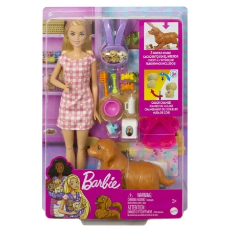 Barbie. HCK75 Narodziny piesków
