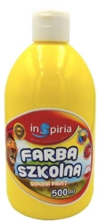 Farba szkolna żółta 500ml - InSpiria