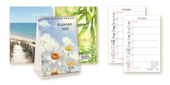 Kalendarz 2026 biurkowy stojący - Aniew