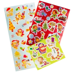 Zestaw naklejek świątecznych - Arpex