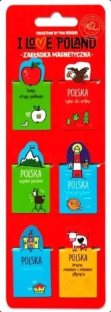 Zakładki magnetyczne ILP Polska ILP-ZAK.S-PL-02 - Pan Dragon