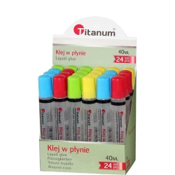 Klej w płynie 40 ml (24szt) - Titanum