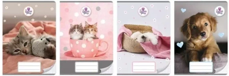 Zeszyt A5/16K kratka The Sweet Pets (20szt) - Beniamin