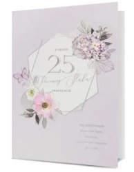 Karnet B6 Rocznica ślubu 25 - Pan Dragon