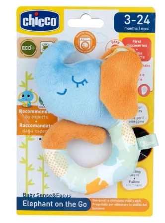 Grzechotka podróżna Słonik - Chicco