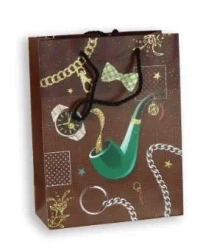 Torebka prezentowa 26x32x10cm MIX - Kalpol