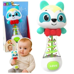 Grzechotka dla niemowlaka Miś - Leantoys