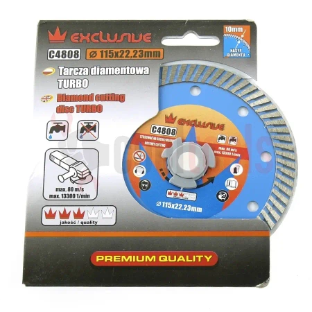 Tarcza diamentowa Turbo C4808 Corona Exclusive - RICHMANN