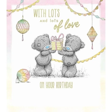 Kartka urodzinowa Lots of Love - Carte Blanche Greetings Ltd.