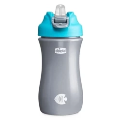 Bidon z miękkim ustnikiem 350ml niebieski - Chicco