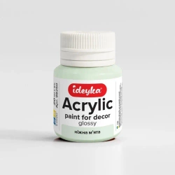 Farba akrylowa Delikatna mięta 20ml - Ideyka