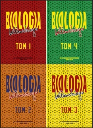 Biologia Tom 1-4 Zbiór zadań Witowski 2025 - Dariusz Witowski, Jan Sylwester Witowski