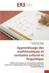 Apprentissage des mathématiques et contextes culturel et linguistique - Collectif