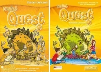 English Quest 3 Książka ucznia Język angielski - praca zbiorowa