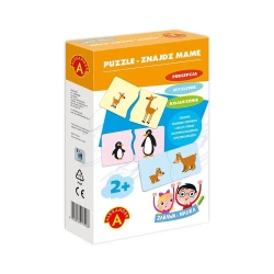 Zabawa i Nauka - Puzzle Znajdź mamę ALEX - Alexander