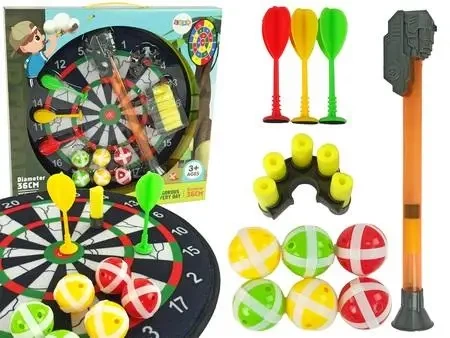 Zestaw do gry w rzutki - Leantoys
