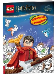 Lego Harry Potter Kolorowanka z naklejkami - opracowanie zbiorowe
