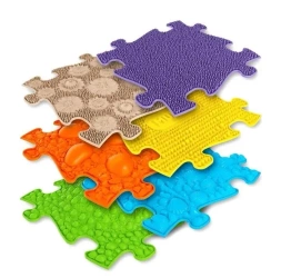 Mata podłogowa sensoryczna 6el Baby set Soft - Askato