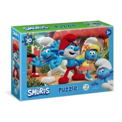 Puzzle 30 Smerfy Witajcie wszyscy! - Dodo