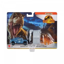 Matchbox Jurassic World Transporter z Stegozaurem - Mattel