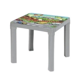 Stolik plastikowy pastel szary - 3toysm