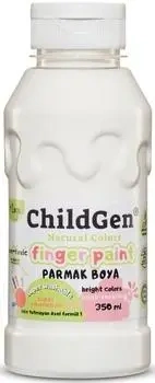 Farba do malowania palcami biała 350ml - ChildGen