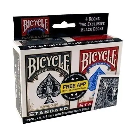 Karty Rider Back 4-pak BICYCLE - Quint