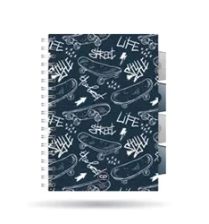 Kołozeszyt A5 100k kratka PP Coolpack street life - PATIO