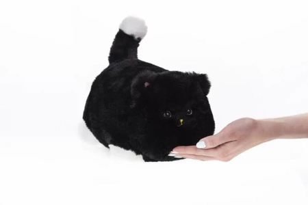 Interaktywny Kot Huggy Luv, czarny - TM Toys