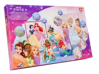 Mozaika diamentowa Disney Princess 2w1 z cekanami 1500e. - Produkty Licencyjne-różne