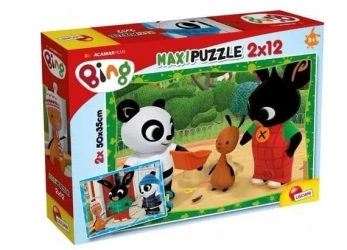 Bing - Puzzle Supermaxi 2x12 W szkole - DANTE