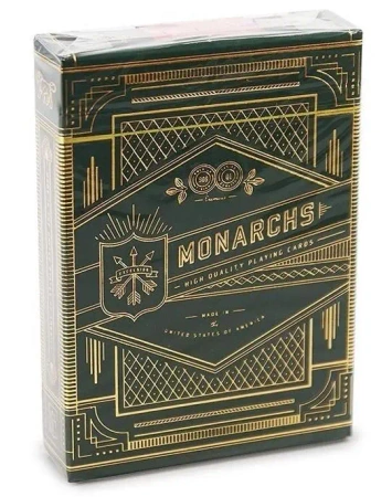 Karty Monarchs Green BICYCLE - Quint