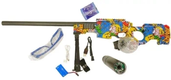 Karabin na kulki żelowe z ładowarką - Pegaz Toys