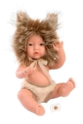 Lalka winylowa Mini Baby Lew 30cm - Llorens