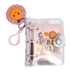 Mini notes z okładką i karteczkami samoprzylepnymi - MCD