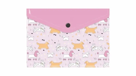Teczka koperta A5 pp z nadrukiem puppies - BIURFOL