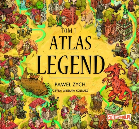 audiobook Atlas legend. Tom 1 - Paweł Zych