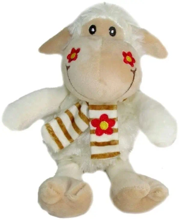 Owieczka Baranek brązowa 30cm - Sun-Day