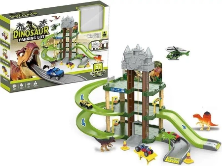 Parking wielopoziomowy z dinozaurami 57el - ADAR