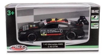 MSZ 1:43 Mercedes-AMG C 63 DTM/67351A/black - Daffi