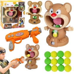 Interaktywna strzelnica Chomik Łakomczuch - Trifox