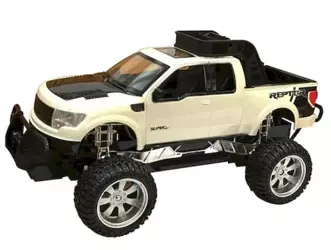 Auto na radio białe - Smily Play