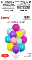 Balony 12szt - Sezona