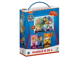 Puzzle 2w1 Paw Patrol Dobre szczenięta - Dodo