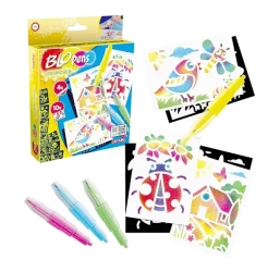 Zestaw 4 mazaki mini natura - Blopens