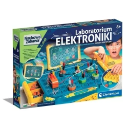 Naukowa zabawa. Laboratorium elektroniki - Clementoni